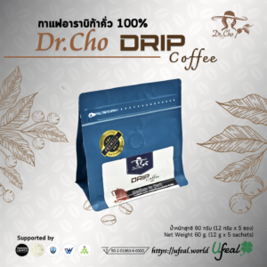 กาแฟดริป ดร.โช กาแฟคั่วบดละเอียด